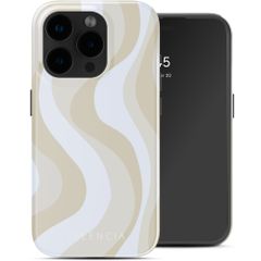 Selencia Vivid Case with MagSafe Apple iPhone 15 Pro - Desert Waves Beige
