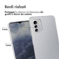 Accezz Clear Backcover Nokia G60 - Transparant