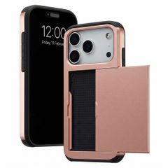 imoshion Backcover met pasjeshouder Apple iPhone 18 Pro / 17 Pro - Rose Gold