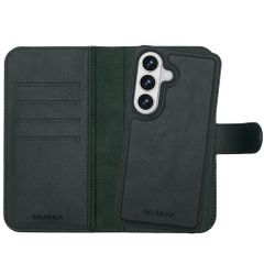 Selencia Olyn Uitneembare Bookcase met MagSafe Samsung Galaxy S26 - Groen
