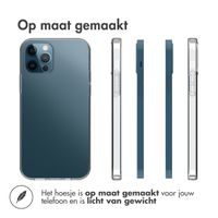 Accezz Clear Backcover Apple iPhone 12 (Pro) - Transparant