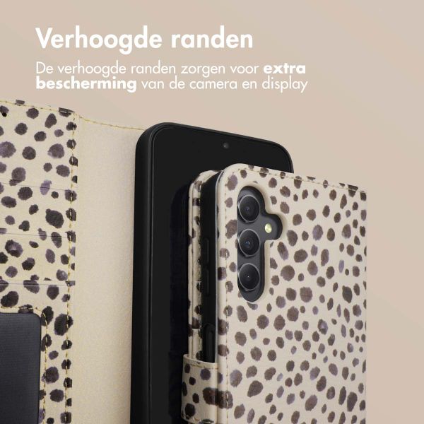 imoshion Design Bookcase Samsung Galaxy A34 (5G) - Black And White Dots