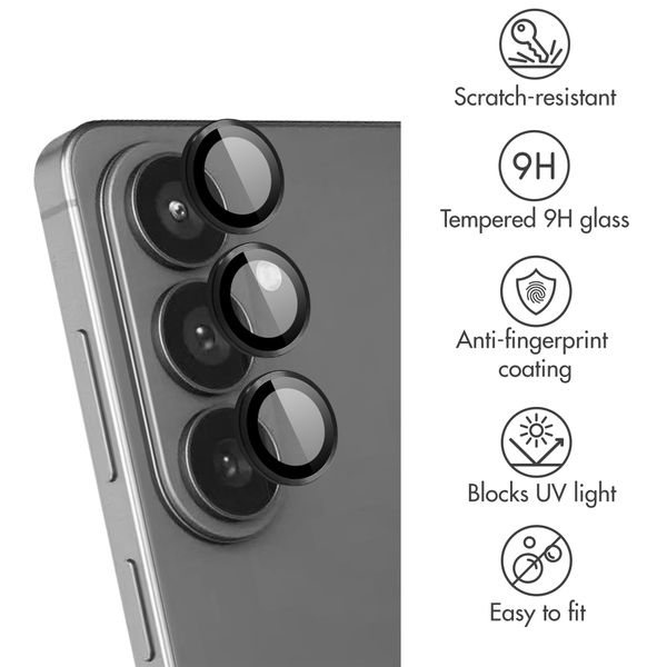 imoshion Camera Protector Glass 2-pack Samsung Galaxy S26 Ultra - Black