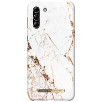 iDeal of Sweden Fashion Backcover Samsung Galaxy S21 Plus - Carrara Gold