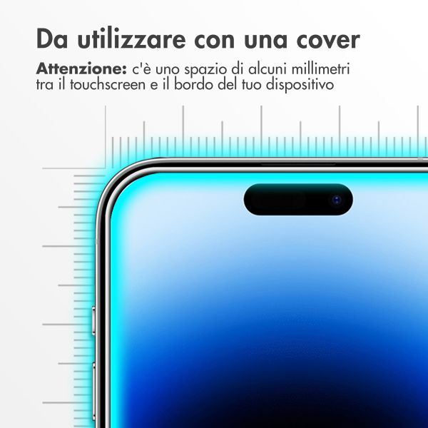 Accezz Gehard Glas Screenprotector Apple iPhone 15 / 15 Pro / 16