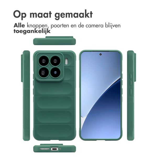 imoshion EasyGrip Backcover Xiaomi 15 Pro - Donkergroen