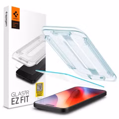 Spigen EZ Fit Glas.tR met Applicator - 1 pack Apple iPhone 16 Pro
