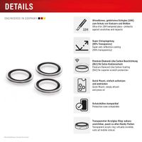 Displex CamGlass Single Camera Protector Apple iPhone 17 Pro / 17 Pro Max