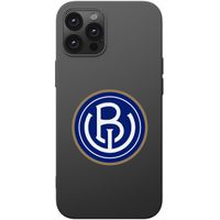 Backcover Apple iPhone 12 (Pro) - ASV Blauw-Wit