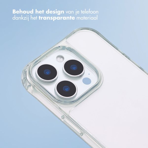 imoshion Backcover met koord + armband iPhone 16 Pro - Parels