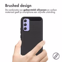 imoshion Brushed Backcover Samsung Galaxy A54 (5G) - Zwart