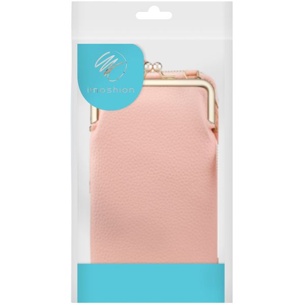 imoshion Vegan Lederen Telefoontasje Crossbody - Roze