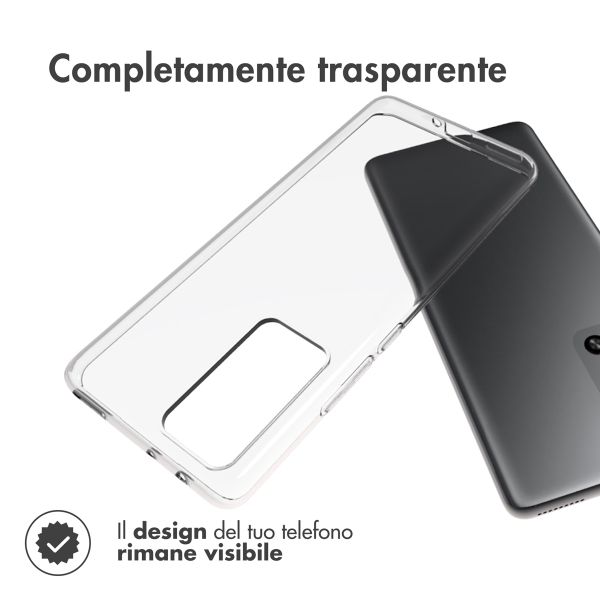 Accezz Clear Backcover Xiaomi 12 Pro - Transparant