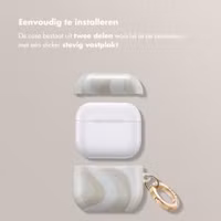 Selencia Vivid Case Apple AirPods 4 - Desert Waves Beige