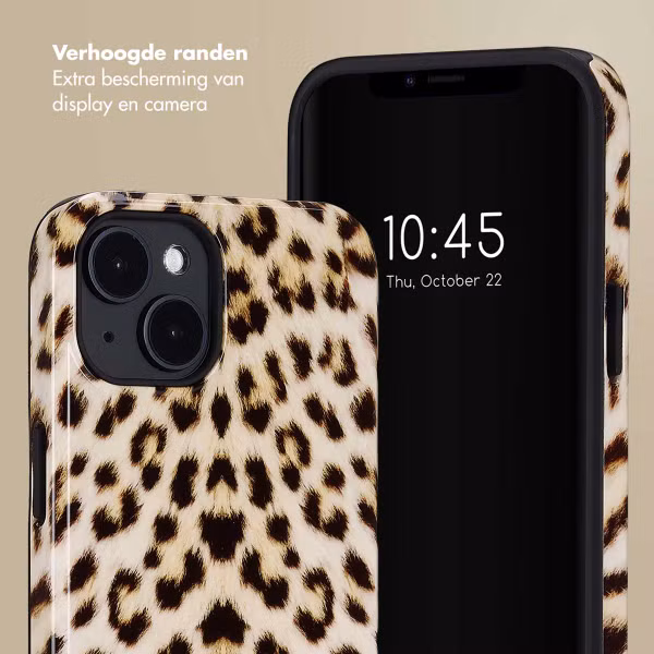 Selencia Vivid Backcover met MagSafe Apple iPhone 14 - Wild Leo