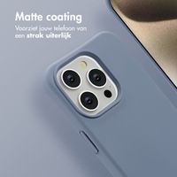 imoshion Color Backcover met afneembaar koord MagSafe Apple iPhone 15 Pro - Ash Blue