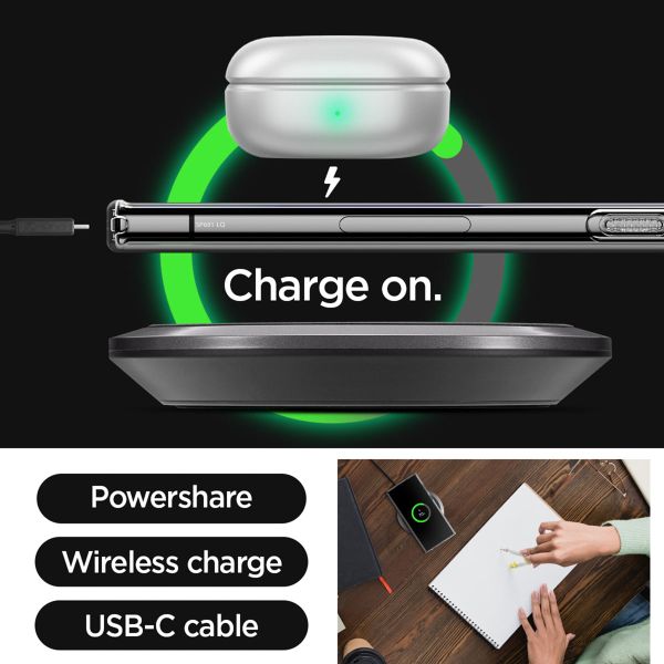 Spigen Liquid Crystal Backcover Samsung Galaxy S23 Ultra - Transparant