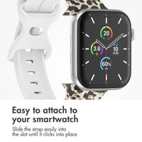 imoshion Silicone⁺ Strap Apple Watch | 44/45/46/49 mm - Leopard