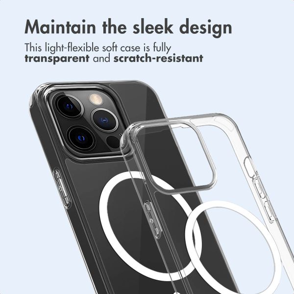 imoshion Protective Back Cover with MagSafe Apple iPhone 15 Pro Max - Transparent