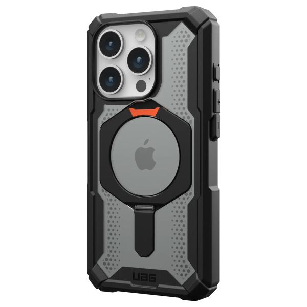 UAG Plasma XTE Backcover MagSafe iPhone 15 Pro - Zwart / Oranje