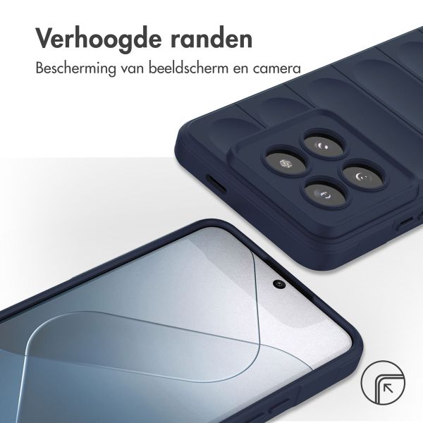 imoshion EasyGrip Backcover Xiaomi 14 Pro - Donkerblauw