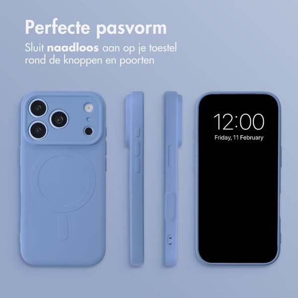 imoshion Color Backcover met MagSafe Apple iPhone 18 Pro / 17 Pro - Blauw