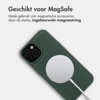 Accezz Edge Backcover met MagSafe Apple iPhone 15 - Groen