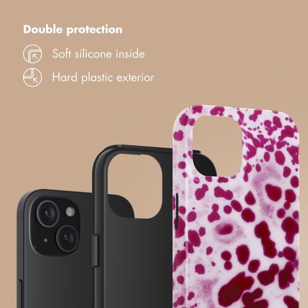 Selencia Vivid Back Cover Apple iPhone 15 - Cosmic Orchid