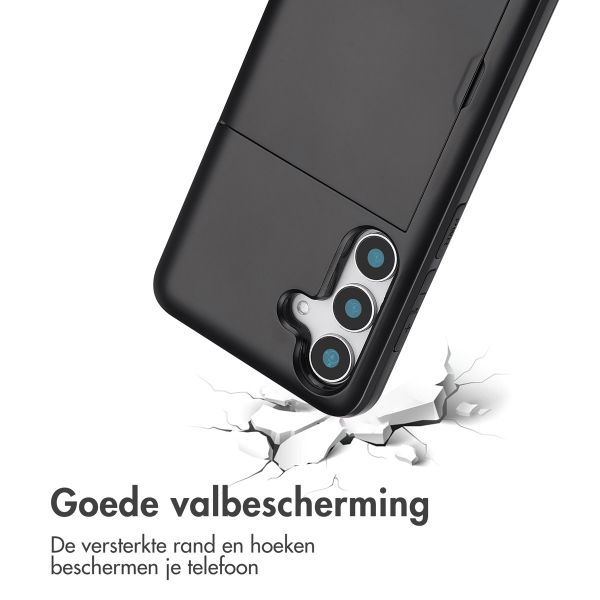 imoshion Backcover met pasjeshouder Samsung Galaxy S25 - Zwart