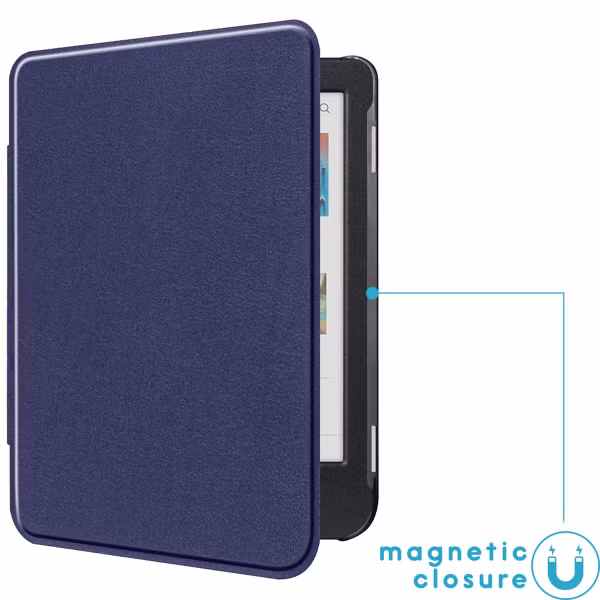imoshion Slim Hard Case Bookcase Kobo Clara Colour / BW - Donkerblauw