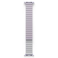 Uniq Revix dubbelzijdig bandje Apple Watch Series 1 t/m 9 / SE (38/40/41 mm) | Series 10 / 11 (42 mm) - Lilac / White