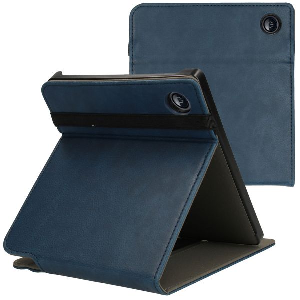 imoshion Stand Flipcase Kobo Libra 2 / Tolino Vision 6 - Donkerblauw