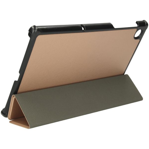 imoshion Trifold Bookcase Lenovo Tab M10 Plus / M10 FHD Plus - Goud