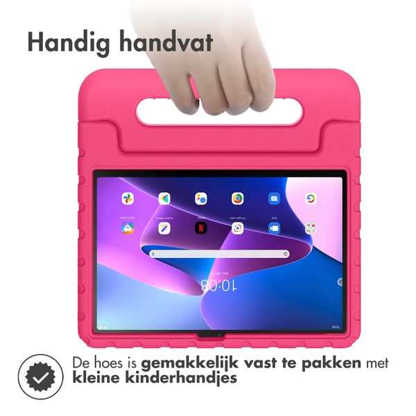 imoshion Kidsproof Backcover met handvat Lenovo Tab M10 (3rd gen) - Roze