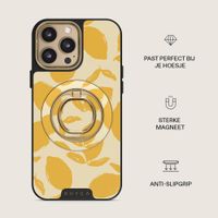 Burga Ringholder MagSafe Gold - Telefoonring - Lemon Tart