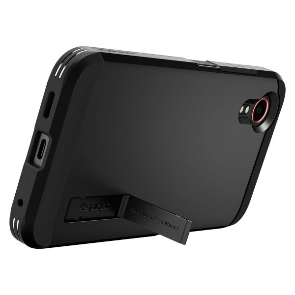 Spigen Tough Armor Backcover Samsung Galaxy Xcover 7 - Zwart