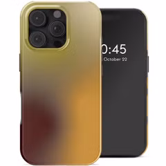 Selencia Vivid Backcover met MagSafe Apple iPhone 16 Pro - Gradient Olive Dust