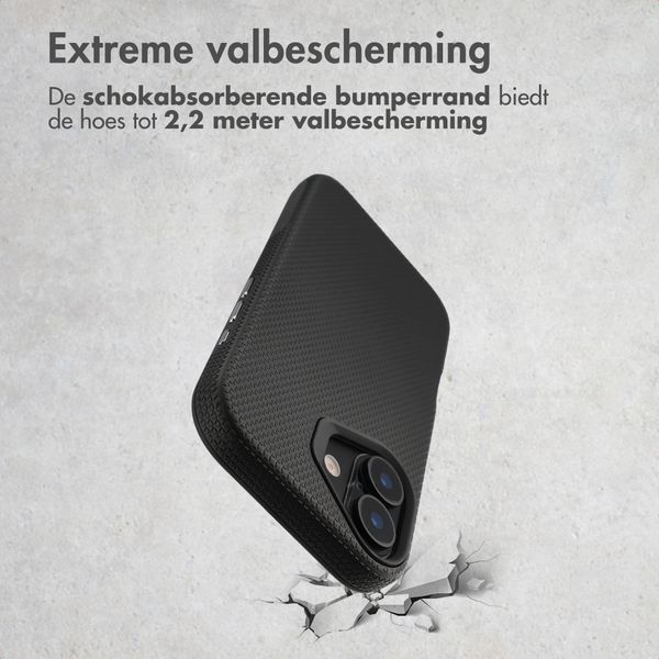 Accezz Tough Backcover met MagSafe Apple iPhone 17 - Zwart