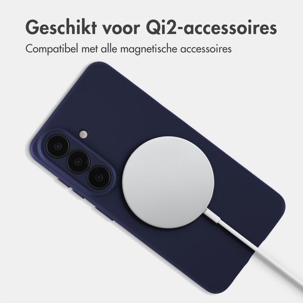 Accezz Grip Backcover met MagSafe Samsung Galaxy S26 - Donkerblauw