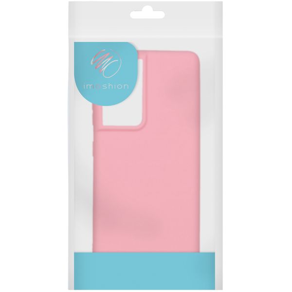 imoshion Color Backcover Samsung Galaxy S21 Ultra - Roze