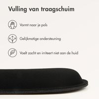 imoshion Ergonomische Polssteun - voor Toetsenbord en Muis - Zwart
