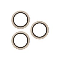 PanzerGlass Camera Protector Hoops Optic Rings voor de Apple iPhone 17 Pro / 17 Pro Max - Glitter Goud