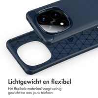 imoshion Brushed Backcover Xiaomi Redmi Note 14 Pro Plus (5G) - Donkerblauw