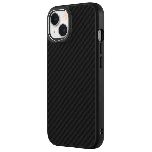 RhinoShield SolidSuit Backcover iPhone 14 - Carbon Fiber Black