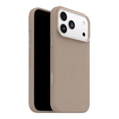 OtterBox Symmetry Cactus leren Backcover met MagSafe Apple iPhone 17 Pro Max - Light Grey