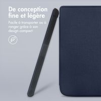 imoshion Slim Soft Case Bookcase Kobo Nia - Donkerblauw