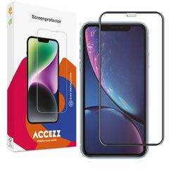 Accezz Gehard Glas Full Cover Screenprotector Apple iPhone 11 / Xr
