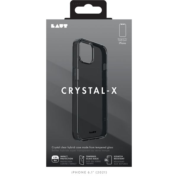 Laut Crystal-X IMPKT Backcover iPhone 13 Mini - Zwart