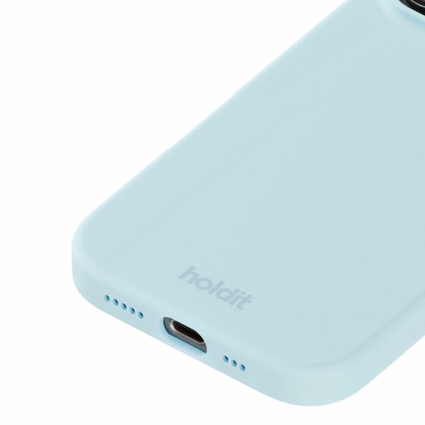 Holdit Silicone Case Apple iPhone 16 Pro Max - Mineral Blue