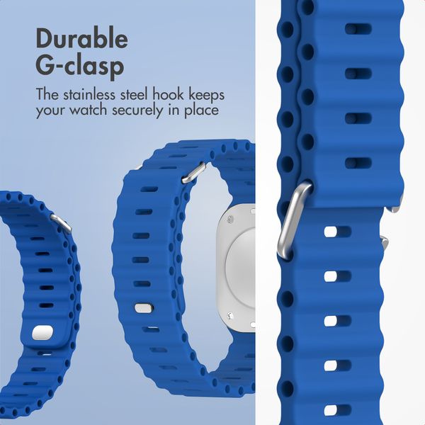 Accezz Ocean band Apple Watch | 38/40/41/42 mm - Royal Blue